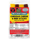 WISCONSIN'S BEST- CHEDDAR CHEESE AND BEEF STICKS