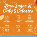 CRYSTAL LIGHT- PEACH MANGO