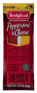 BRIDGFORD PEPPERONI & CHEESE STICKS