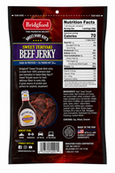 BRIDGFORD BEEF JERKY SWEET BABY RAY'S TERIYAKI 1OZ