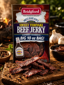 BRIDGFORD SWEET BABY RAY'S PEPPERED BEEF JERKY