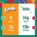 CRUSH TO GO VARIETY PACK - ORANGE, GRAPE AND STRAWBERRY
