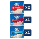 POP-TARTS FROSTED STRAWBERRY CHERRY & BLUEBERRY VARIETY PACK, 48CT