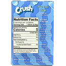 CRUSH BLUE RAZZ SLUSH POWDER DRINK