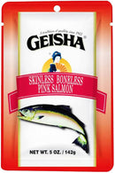 GEISHA POUCHED SKINLESS BONELESS PINK SALMON
