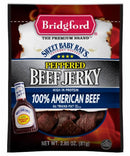 BRIDGFORD SWEET BABY RAY'S PEPPERED BEEF JERKY